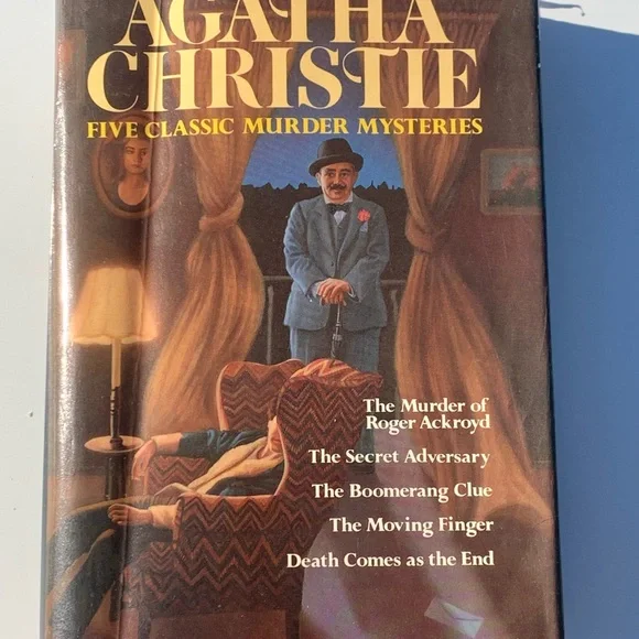 Agatha Christie Five Classic Murder Mysteries Book - Picture 12 of 12